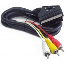 кабели Кабель аудио/видео Gembird, SCART / 3xRCA, с переключателем направления сигнала, 1.8м (CCV-519-001)