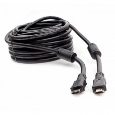 кабели Cablexpert CCF2-HDMI4-15M, 15м, v1.4, 19M/19M, черный, позол.разъемы, экран, 2 ферр кольца, пакет