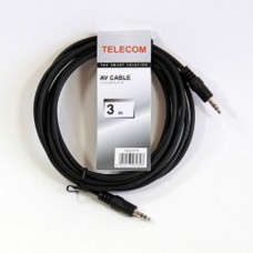 кабели Telecom Кабель соединительный (TAV7175-3M) 3.5 Jack (M) - 3.5 Jack (M), стерео, аудио, 3м 6926123462898