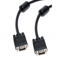 Кабель HDMI / DVI 5bites APC-133-100 Кабель  VGA сигнальный HD15M/HD15M, ферр.кольца, 10м.