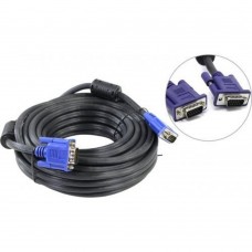 кабели Aopen/Qust (ACG341AD-10M) Кабель монитор-SVGA card (15M-15M) 10м 2 фильтра 6938510840950