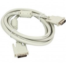 Кабели HDMI / DVI / DP Bion Кабель DVI-D dual link 25M/25M, экран, ферритовые кольца, 1.8м BXP-CC-DVI2-018