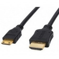 кабели Exegate EX257911RUS Кабель HDMI to miniHDMI (19M -19M) 1.8м Exegate, ver1.4, позолоченные контакты