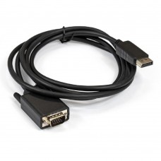 кабели Exegate EX284914RUS Кабель DisplayPort-VGA ExeGate EX-CC-DPM-VGAF-1.8 (20M/15M, 1,8м, экран)