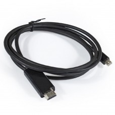 кабели Exegate EX284918RUS Кабель miniDisplayPort-HDMI ExeGate EX-CC-mDP-HDMI-1.8 (mini20M/19M, 1,8м)