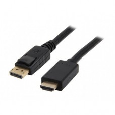 кабели KS-is KS-385-3 Кабель DP M HDMI M 1080p , 3м														
