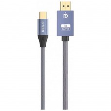 кабели KS-is KS-536PB Кабель адаптер двунаправленный USB-C M DisplayPort 1.4 M, 1.8м премиум