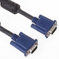 кабели VCOM VVG6448-5M(O) Кабель монитор-SVGA card (15M-15M) 5.0м 2 фильтра  6937510840540