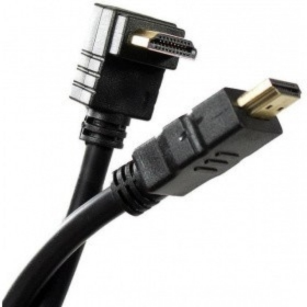 кабели VCOM CG523-5M Кабель HDMI<=>HDMI-угловой коннектор 90град 5м, 2.0V