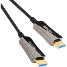кабели VCOM D3742A-20M Активный оптический кабель HDMI 19M/M,ver. 2.0, 4K@60 Hz 20m VCOM <D3742A-20M>