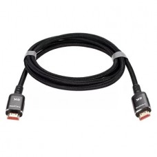 кабели Кабель интерфейсный HDMI-HDMI VCOM ACG859B-2.0 19M/M,ver. 2.1 8KX60Hz (Econom) оплетка 2m iOpen