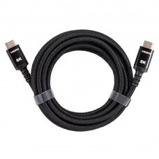 кабели Кабель интерфейсный HDMI-HDMI VCOM ACG859B-5.0 19M/M,ver. 2.1 8KX60Hz (Econom) оплетка 5m iOpen