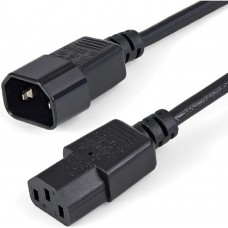 кабель Filum Кабель питания С13- C14, 3х0.5мм, 220В, 6A, чёрный, 3м FL-PC6-C13-C14-3M (873337)