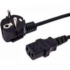 кабель Filum Кабель питания  FL-PC16-EU-C13-1M CEE 7/7- С13, 3х1 мм?, 220В, 10A, чёрный, 1 м.FL-PC16-EU-C13-1M