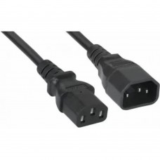 кабель Кабель питания Filum ПВС-АП 3x1.5 С13 - C14, 220/250В, 10А, чёрный, 1,8мFL-PC-C13/C14-C3-1.8-BK