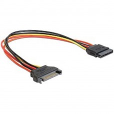 кабели Cablexpert Удлинитель кабеля питания SATA 15pin(M)/15pin(F), 30см (CC-SATAMF-01)