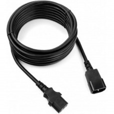 кабели Cablexpert Кабель питания сист.блок-монитор 5м, C13-C14, 3х1кв.мм., черный, с зазем. (PC-189-1-5M)