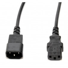 кабели 5bites Кабель питания PC105-10A IEC-320-C13 / IEC-320-C14 / 220V / 3G*0.50MM / 1M