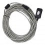 кабели Aopen Кабель-адаптер USB2.0-repeater, удлинительный активный <Am-->Af> 10м (ACU823-10M) 6938510851321