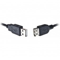 кабели Bion Кабель удлинительный USB 2.0 A-A (m-f), 3м, черный BXP-CCP-USB2-AMAF-030