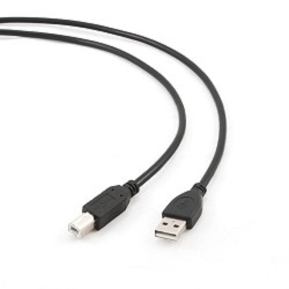 кабели Bion Кабель интерфейсный USB 2.0 AM/BM, 3м, черный BXP-CCP-USB2-AMBM-030