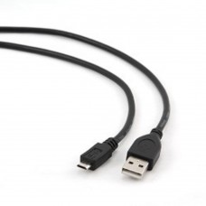 кабели Bion Кабель USB 2.0 - micro USB, AM-microB 5P, 1.8м, черный BXP-CCP-mUSB2-AMBM-018