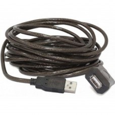 кабели Cablexpert Кабель удлинитель USB 2.0 активный, AM/AF, 5м (UAE-01-5M)