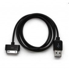 кабели Gembird/Cablexpert CC-USB-AP1MB Кабель AM/Apple для iPad/iPhone/iPod, 1м черный, пакет