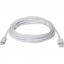 кабели Defender USB кабель USB08-10BH USB2.0 белый, AM-MicroBM, 3м (87468)