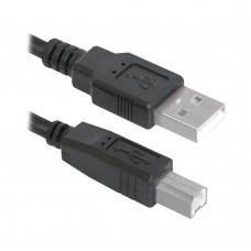 кабели Defender USB кабель USB04-10 USB2.0 AM-BM, 3.0м (83764)