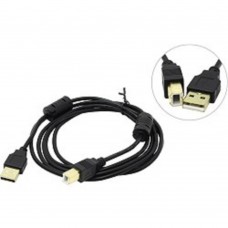кабели Exegate EX138946RUS Кабель USB 2.0 A-->B 1.8м Exegate 2 фильтра, позолоченные контакты