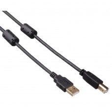 кабели Exegate EX294747RUS Кабель USB 2.0 ExeGate EX-CCF-USB2-AMBM-2.0 (Am/Bm, 2,0м, 2 фильтра)