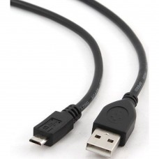 кабель Filum Кабель USB 2.0 Pro, 1 м., черный, 2A, разъемы: USB A male- USB micro B male, пакет. FL-CPro-U2-AM-microBM-1M (894182)