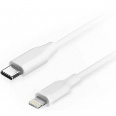 кабель Filum Кабель USB 2.0, 1 м., белый, 3 А, разъемы: USB Type С male - Lightning male, пакет. FL-C-U2-CM-LM-1M-W (894185)