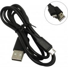 кабели Harper USB A - Micro USB, BCH-321 Black (Кабель (ПВХ) для зарядки и синхронизации, 2A, Быстрая зарядка.)
