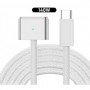 кабели KS-is KS-806gen3-W-2 Кабель для зарядки USB-C M Magsafe 2 F, 2м белый
