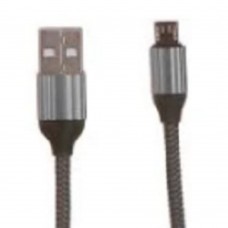 кабели LDNIO LD_B4571 LS432/ USB кабель Micro/ 2m/ 2.4A/ медь: 120 жил/ Нейлоновая оплетка/ Gray