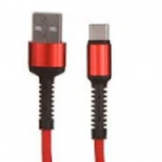 кабели LDNIO LD_B4462 LS63/ USB кабель Type-C/ 1m/ 2.4A/ медь: 86 жил/ Red