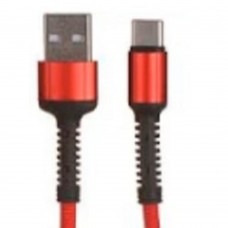 кабели LDNIO LD_B4471 LS64/ USB кабель Type-C/ 2m/ 2.4A/ медь: 120 жил/ Red