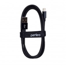 кабели PERFEO Кабель для iPhone, USB - 8 PIN (Lightning), черный, длина 1 м. (I4303)