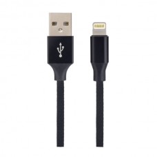 кабели PERFEO Кабель для iPhone, USB - 8 PIN (Lightning), черный, длина 2 м., бокс (I4317)