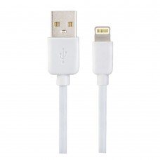 кабели PERFEO Кабель для iPhone, USB - 8 PIN (Lightning), белый, длина 1 м., бокс (I4604) 
