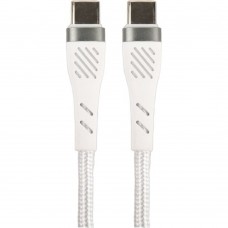 кабели PERFEO Кабель USB C вилка - C вилка, 60W, белый, длина 1 м., POWER (C1104)
