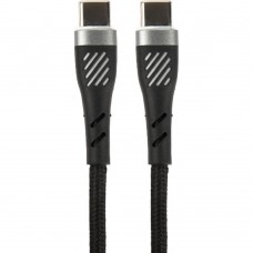 кабели PERFEO Кабель USB C вилка - C вилка, 60W, черный, длина 1 м., POWER (C1105)