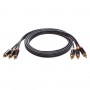 кабели Telecom TAV7150M-1.5M Кабель соединит 3xRCA (M) - 3xRCA (M), 1.5m TelecomPRO<TAV7150M-1.5M>6926123464090
