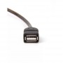 кабели Telecom VUS6956T-3M Кабель удлинительный USB2.0 AM/AF прозрачная изоляция 3m