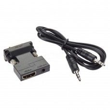 кабели VCOM CA336A Переходник HDMI(F) --> VGA(M)+audio,1080*60Hz, VCOM <CA336A> 4895182225145