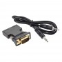 кабели VCOM CA336A Переходник HDMI(F) --> VGA(M)+audio,1080*60Hz, VCOM <CA336A> 4895182225145