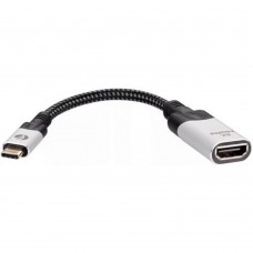 кабели Aдаптер USB 3.1 Type-Cm --> HDMI A(f) 8K@60Hz, 0.15m ,Alum ,VCOM <CU423MV-8K>