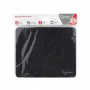 Коврики Коврик для мыши Gembird MP-BLACK, чёрный, размеры 220*180*1мм, полиэстер+резина